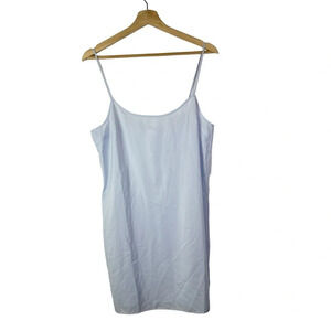 Club Monaco Light Blue Detachable Mini Slip 8